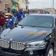 Sanwo-Olu Personally Drove Himself To Cast His Vote In His ₦60m BMW X5 Protection VR6 - autojosh