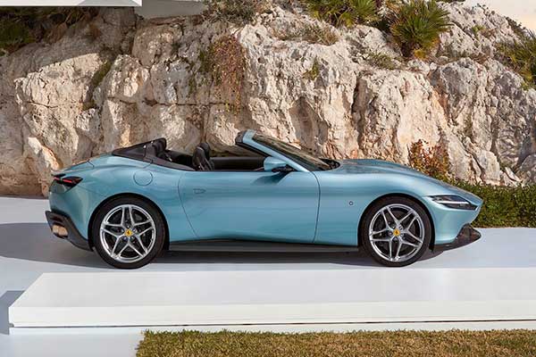 Ferrari Roma Goes Topless In New Spider (Convertible) Variant For 2024