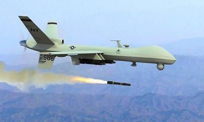 A Look At US-owned ₦15 Billion MQ-9 Reaper Spy/Strike Drone Downed By Russian Jets - autojosh