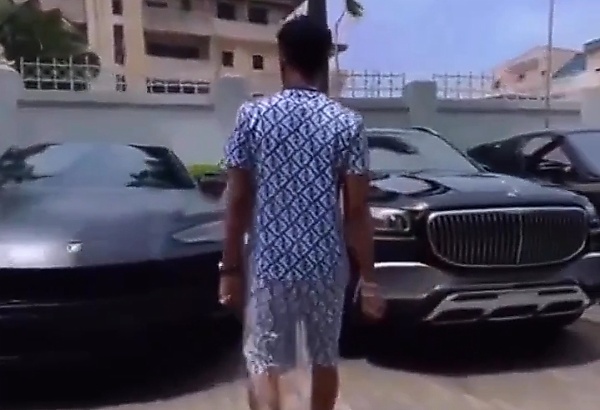 Wizkid Shows Off Cars In His Garage, Cullinan, Maybach GLS, Urus And Range Rover Spotted - autojosh 