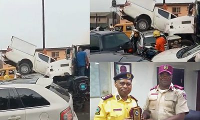 4-vehicle Crash In Gbagada Causes Gridlock As LASTMA, FRSC Partners To Reduce Truck Accident In Lagos - autojosh