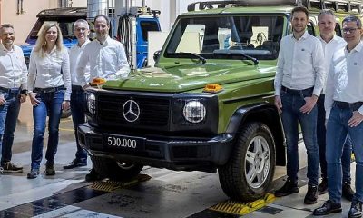 The 500,000th Mercedes-Benz G-Class Rolls Off The Assembly Line, 44 Years After - autojosh