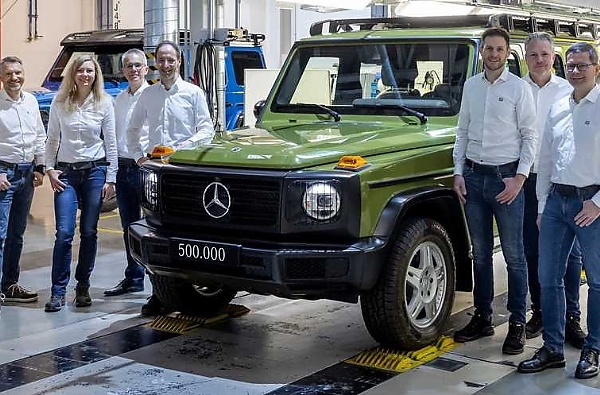 The 500,000th Mercedes-Benz G-Class Rolls Off The Assembly Line, 44 Years After - autojosh