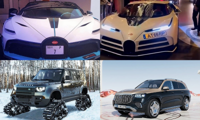 $15m License Plate, Ronaldo’s 3 Bugattis, 2024 GLS 600, Defender Tank Edition, BMW XM Label Red, April Posts You Missed - autojosh