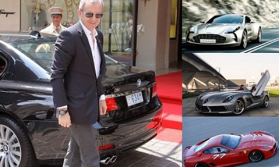 Bernard Arnault : Check Out The Car Collection Of World’s Richest Man, Including 6 Ferraris, 3 Bugattis, 2 Aston Martins - autojosh