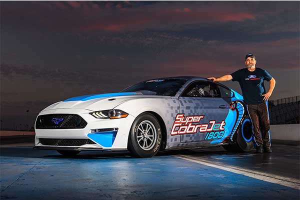 Ford Mustang Super Cobra Jet Is A 1,800 Hp Prototype Seeking To Break The EV Quarter-Mile Record