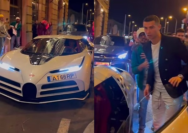 Cristiano Ronaldo And His Three Bugatti Hypercars : Their Costs, Horsepower, Top-speed, 0-60 mph - autojosh