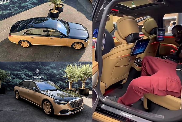 Davido Acquires Maybach By Virgil Abloh, A Bespoke S-Class S 680 Limited To Just 150 Units - autojosh