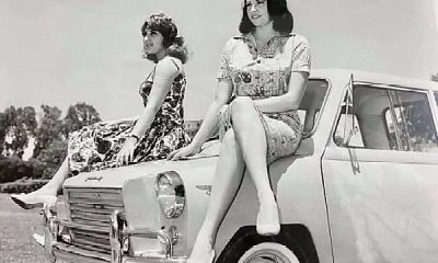 Egyptian Models Posing With Africa's First Locally-made Car, Ramses Gamilla In 1960 - autojosh