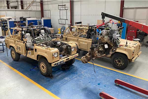 British Army Set To Convert Old Land Rover Defenders From Diesel To EV