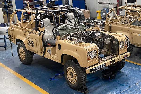 British Army Set To Convert Old Land Rover Defenders From Diesel To EV