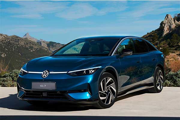 Volkswagen ID.7 unveiled as brand's flagship electric sedan