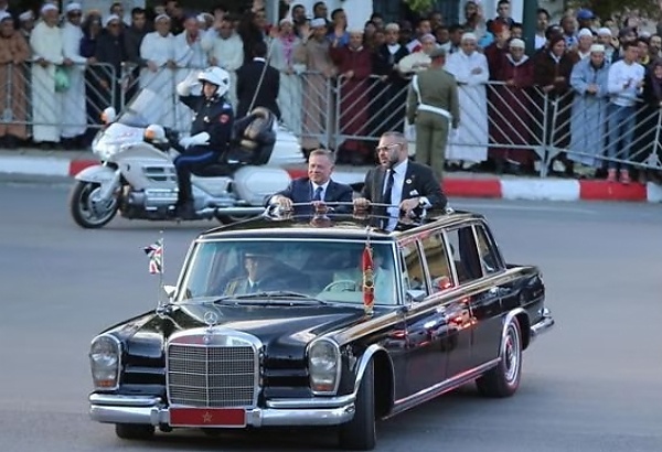 King Of Morocco Loves Picking His Guests At The Airport In His Open-top Mercedes 600 Pullman - autojosh 
