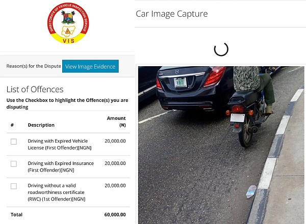 LASG License Plate Recognition Cameras Catches Motorist Driving With 3 Expired Papers, Sent 60k Fine - autojosh
