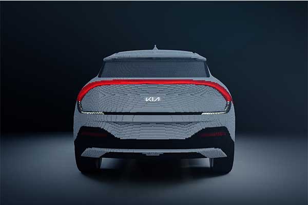 Kia EV6 Is The Latest Vehicle To Get The Lego Treatment As 350,000 Blocks Were Used