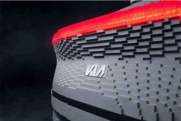 Kia EV6 Is The Latest Vehicle To Get The Lego Treatment As 350,000 Blocks Were Used