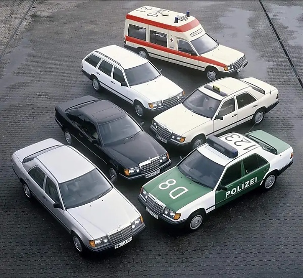 Today's Photos : Mercedes W124 As A Police Car, Ambulance, Taxi, Two-door Coupe, Station Wagon - autojosh 