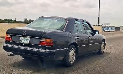 Well Maintained Mercedes-Benz W124 'V-Boot' Cruising Majestically On The Nigerian Road - autojosh