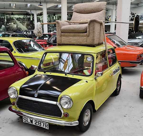 Mr Bean’s Classic 1977 Mini Now On Display At BMW’s Classic Museum In Munich, Germany - autojosh 