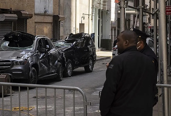 One Dead After A Multistorey Parking Garage Collapsed In New York Crushing Dozens Of Vehicles - autojosh 