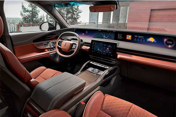 Lincoln Referesh The Naulitus SUV For 2024 With A Massive 48.0 Inch Screen