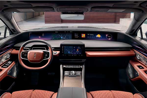 Lincoln Referesh The Naulitus SUV For 2024 With A Massive 48.0 Inch Screen
