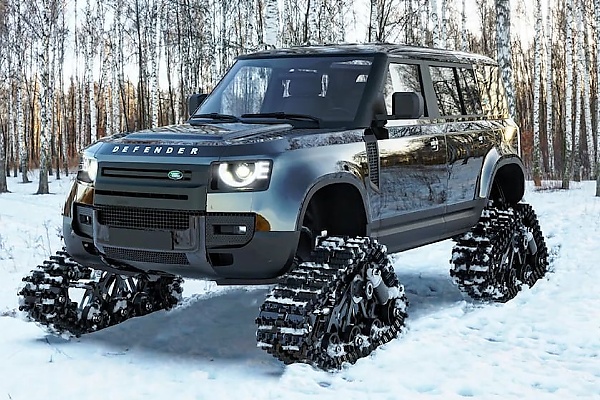 Company Launches “Tank Edition” Kit That Turns Land Rover Defender SUV Into Ultimate Off-Roader - autojosh