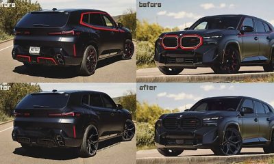 Artist Reimagined BMW XM Label Red Without The Red Accents, Looks More Sinister - autojosh