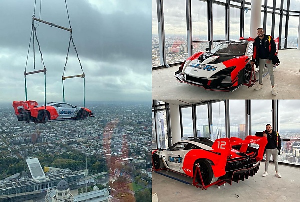 Multimillionaire Carries His $2m McLaren Into His $26m Penthouse On 57th Floor - autojosh