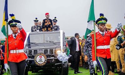 Newly Sworn-in Abia Governor Alex Otti Rides In A Parade Car Made By Innoson - autojosh