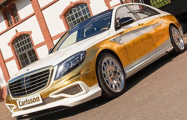 Meet 'Carlsson CS50 Versailles', A Gold-plated Mercedes S-Class For China's Ultra-wealthy Clients - autojosh 