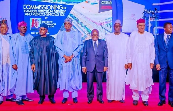 Pictures : Buhari, Sanwo-Olu, Other Top Dignitaries At The Commissioning Of Dangote Oil Refinery - autojosh 