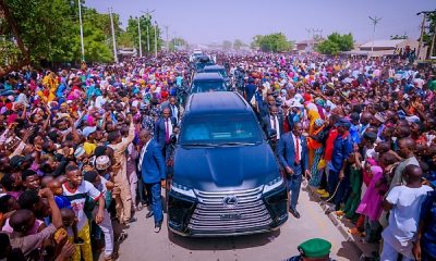 Ex-president Buhari Turned Up For Durbar Celebration In N300 Million Armored Lexus LX 600 - autojosh