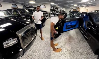 Floyd Mayweather Shows Off His All-black Supercars, Part Of His Over 100 Luxury Cars - autojosh