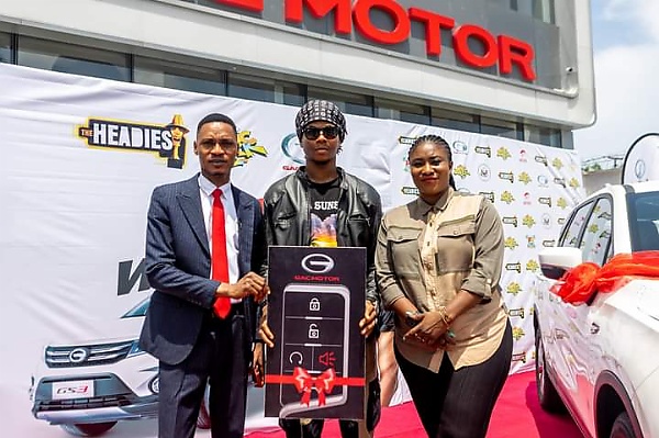 GAC Motor Nigeria Presents GS3 SUV To The Winner of Headies ‘Mic Check’ Talent Show - autojosh 