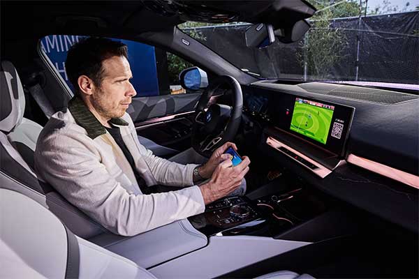 AirConsole In Car Gaming Now A Feature On The BMW i5 EV