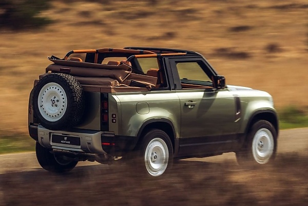 Heritage Customs Unveils Valiance Convertible, An Open-top Land Rover Defender 90 - autojosh