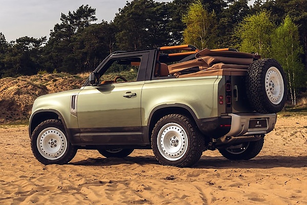 Heritage Customs Unveils Valiance Convertible, An Open-top Land Rover Defender 90 - autojosh 