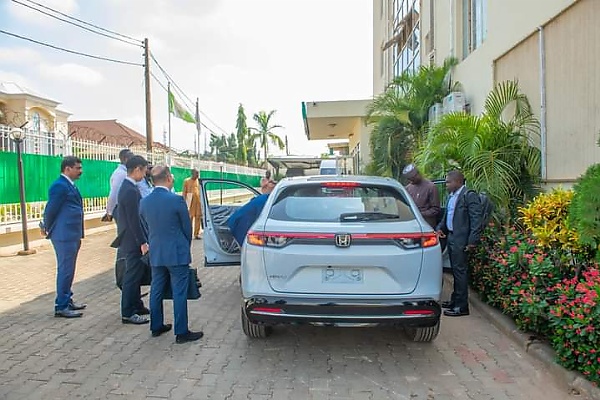 Honda Automobile West Africa Presents Nigerian-built 2023 Honda HR-V SUV To DG NADDC - autojosh 