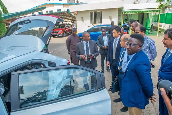 Honda Automobile West Africa Presents Nigerian-built 2023 Honda HR-V SUV To DG NADDC - autojosh 