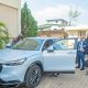 Honda Automobile West Africa Presents Nigerian-built 2023 Honda HR-V SUV To DG NADDC - autojosh