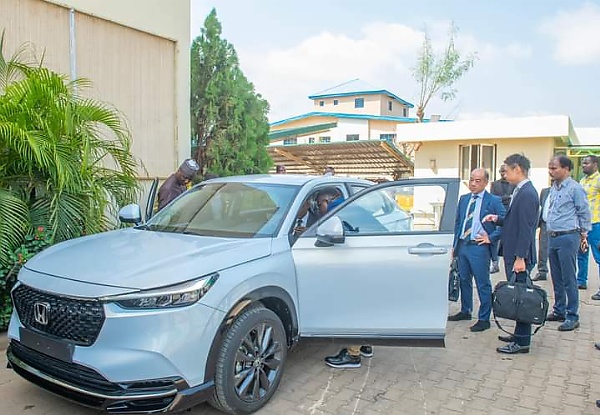 Honda Automobile West Africa Presents Nigerian-built 2023 Honda HR-V SUV To DG NADDC - autojosh