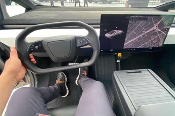 Image Of The Upcoming Tesla Cybertruck Interior Leaked 