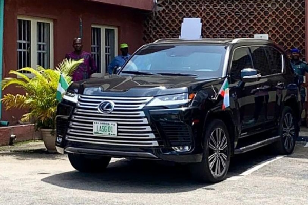 Here Are State Governors In Nigeria Using Armored Lexus LX 600 SUV Worth ₦300m As Official Cars - autojosh