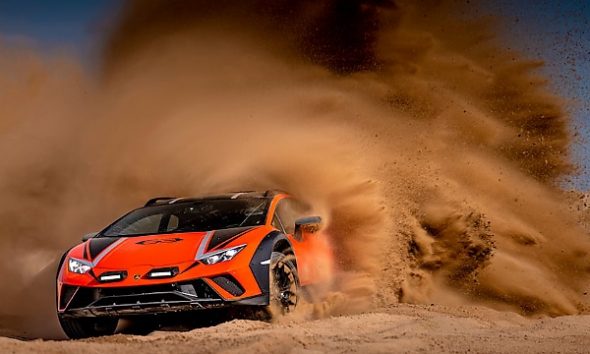California Drifting : Off-road-ready Lamborghini Huracán Sterrato Doing What Some SUVs Can Only Dream Of - autojosh
