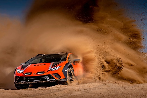 California Drifting : Off-road-ready Lamborghini Huracán Sterrato Doing What Some SUVs Can Only Dream Of - autojosh
