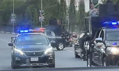Nigerian Motorists Have No Excuses To Run Red Light After IGP's Convoy Was Spotted Obeying It (Video) - autojosh