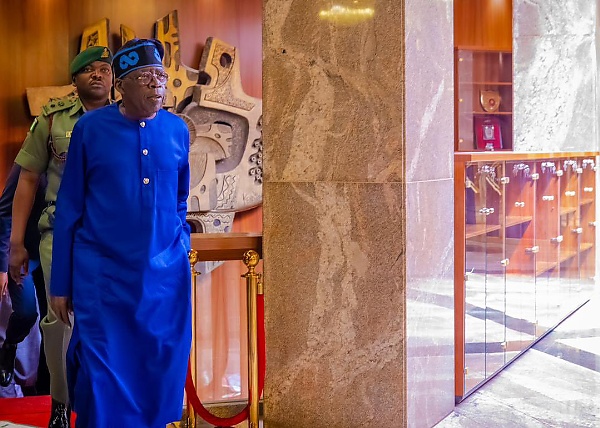 Today's Photos : President Tinubu Resumes At His Office, Inspects Brigade of Guards - autojosh