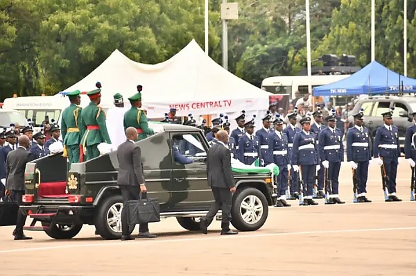 President Tinubu Rides In Mercedes G-Class To Inspect The Guard Of Honour - autojosh 