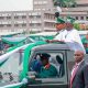 President Tinubu Rides In Mercedes G-Class Parade Car To Inspect The Guard Of Honour - autojosh